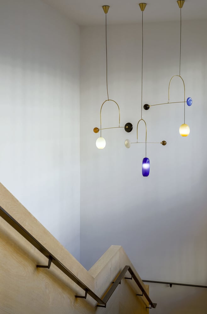 The London installation