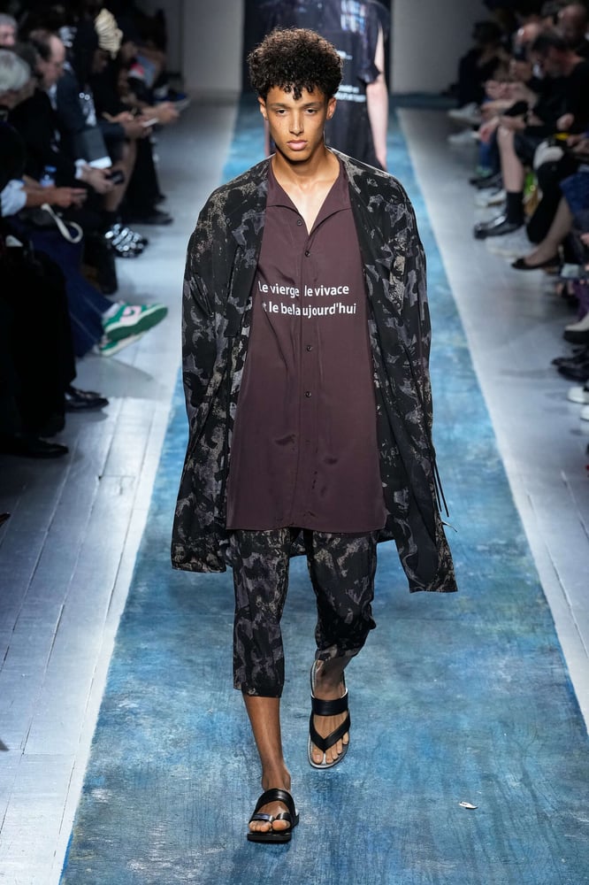 Yohji Yamamoto - Spring-Summer2026 - Menswear - France - Paris