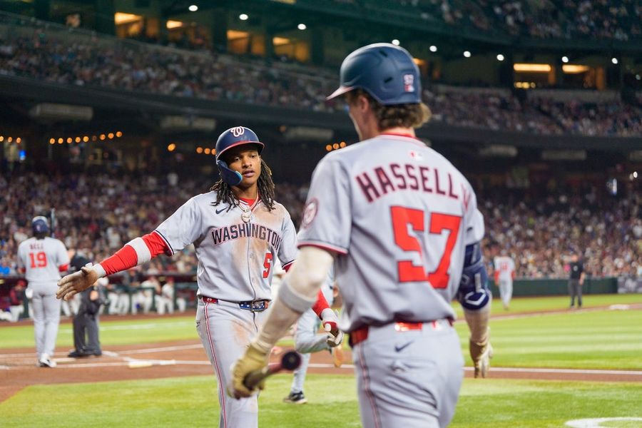 MLB: Washington Nationals at Arizona Diamondbacks