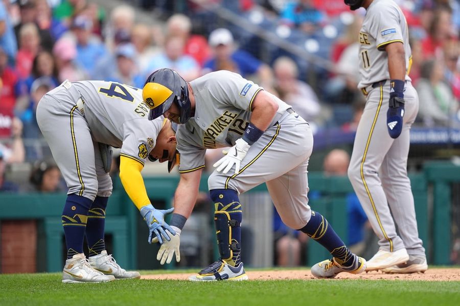 MLB: Milwaukee Brewers at Philadelphia Phillies