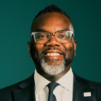 portrait of Brandon Johnson