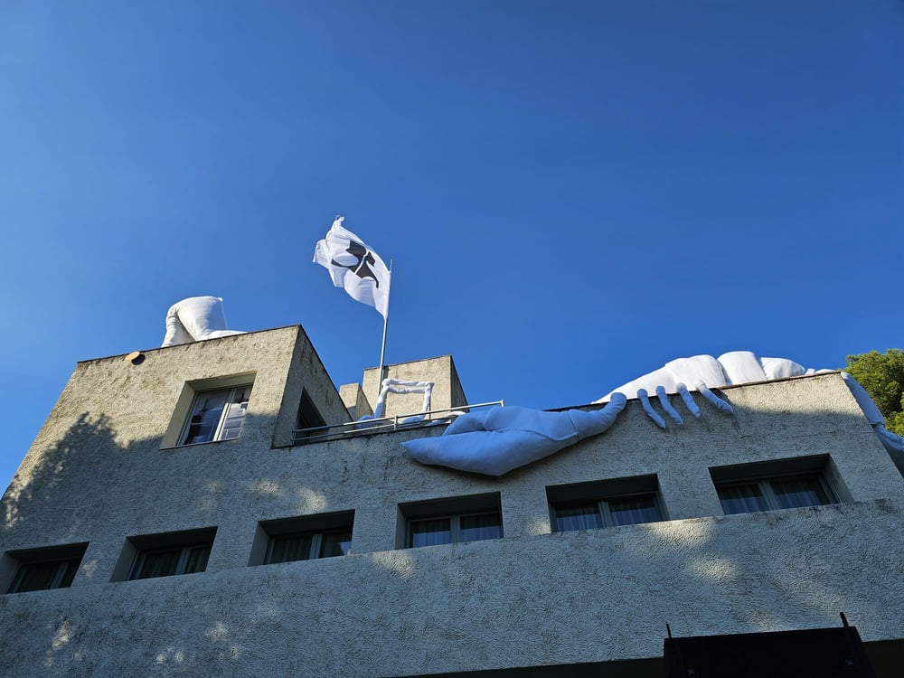 The Villa Noailles, as set up last year for the 39th Hyères Festival