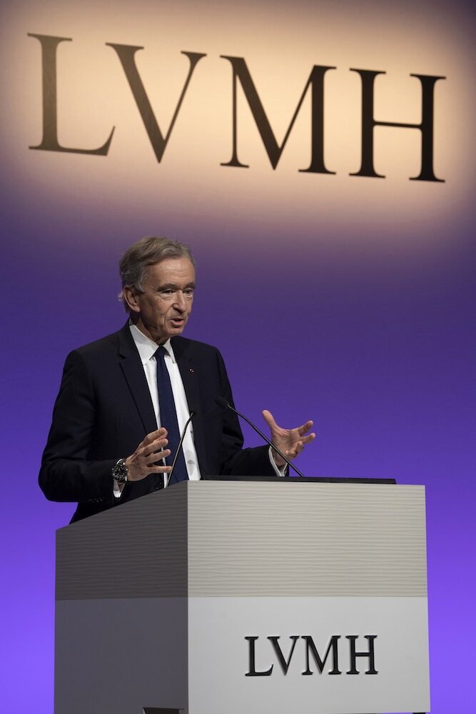 LVMH's brands include Louis Vuitton