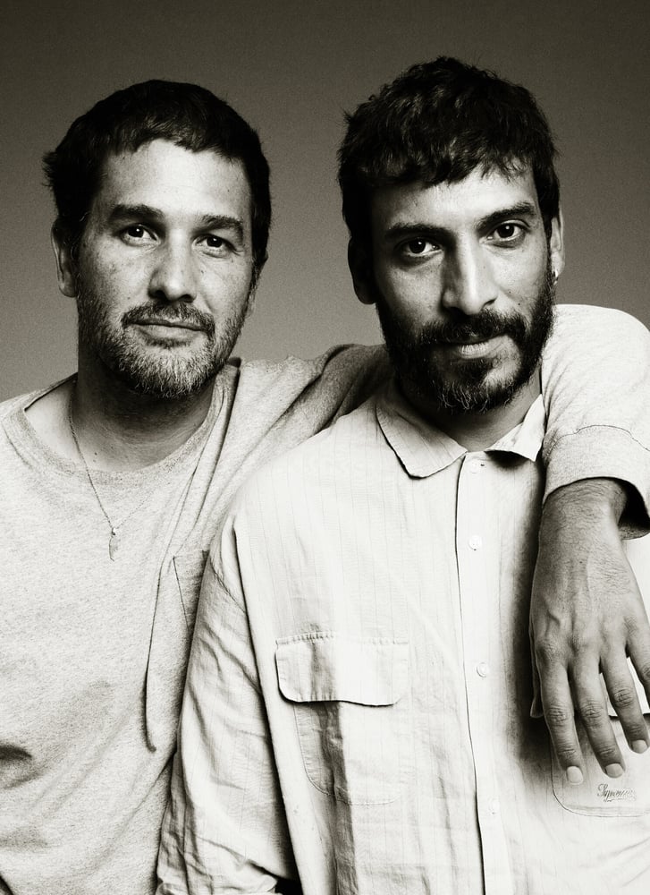 Love magazine creative directors, Juan Costa Paz (left), and Nordine Benotmane
