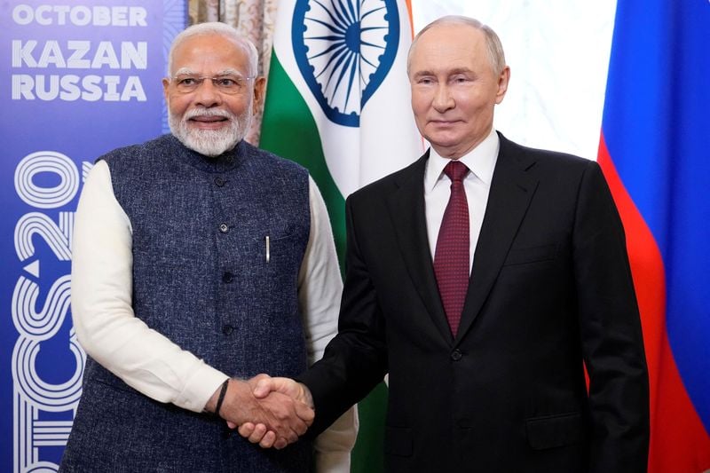 Along with oil, India also traditionally imports diamonds from Russia for its jewellery industry