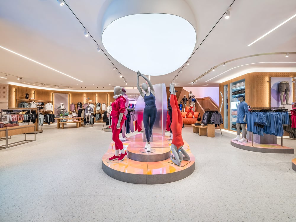 Lululemon is known for its athleisure garments
